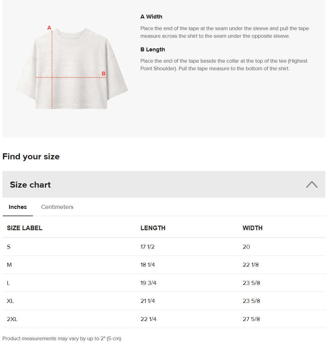 Women’s garment dye cropped tee